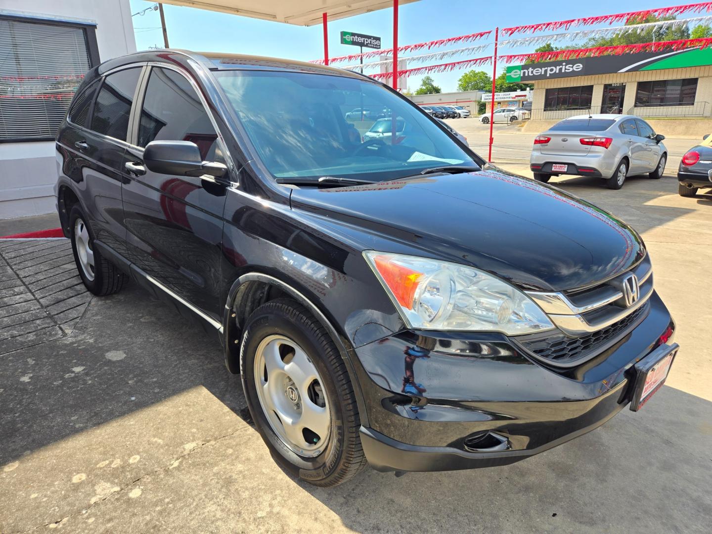2010 Black Honda CR-V LX 2WD 5-Speed AT (5J6RE3H38AL) with an 2.4L L4 DOHC 16V engine, 5-Speed Automatic transmission, located at 503 West Court, Seguin, TX, 78155, (830) 379-3373, 29.568621, -97.969803 - 2010 Honda CR-V LX 2WD with a 2.4L L4 DOHC 16V, Automatic, Tilt, Cruise, AM/FM/CD/AUX Stereo, Power Windows, Locks and Side Mirrors, Tinted Windows, Alloy Wheels, Rear Wiper, Rear Defroster and more!! - Photo#1
